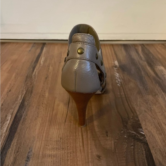 Nine West Sachar Slate Heels Leather Upper 1009 Balance Man Made Heels - Picture 6 of 12